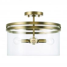  248741AD - 4-Light Semi-Flush