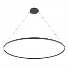  PD87172-BK - Cerchio 72-in Black LED Pendant