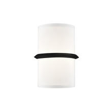  WS63209-BK - Pondi 9-in Black LED Wall Sconce