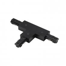  HT-282-LEFT-BK - 0.8" Height T Connector with Left Polarity in Black