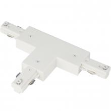  HT-282-LEFT-WH - 0.8" Height T Connector with Left Polarity in White