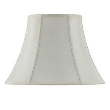  SH-8104/14-EG - 10.5" Tall Eggshell Fabric Shade