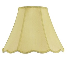  SH-8105/14-CM - 11.5" Tall Champagne Fabric Shade