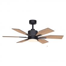  F0104 - Mayfield 44-in. Ceiling Fan Charcoal Black