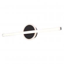  W0491 - Whittier 23.75-in. LED Vanity Light Matte Black