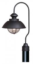  OP21505TB - Harwich 10-in Outdoor Post Light Textured Black