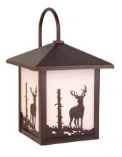  OW33583BBZ - Bryce 8-in Deer Outdoor Wall Light Burnished Bronze