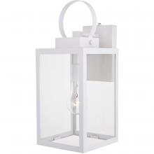  T0554 - Medinah 7 in. W Outdoor Wall Light Textured White