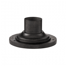  PMB4942-FRN - French Iron Round Pier Mount