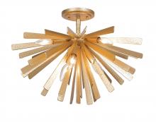  N1906-785 - Confluence - 6 Light Semi Flush