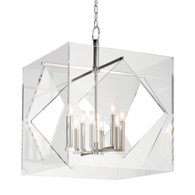  5924-PN - 8 LIGHT CHANDELIER