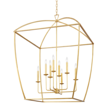  8334-GL - 8 LIGHT EXTRA LARGE PENDANT