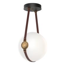 Hubbardton Forge 121049-LED-10-27-LB-NL-GG0680 - Derby Large Semi-Flush