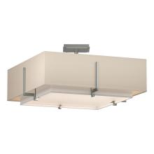  126510-SKT-82-SF1605-SA2012 - Exos Square Double Shade Semi-Flush