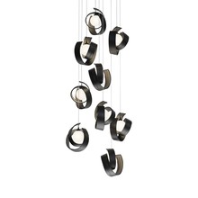  131099-SKT-LONG-10-GG0711 - Riza 9-Light Pendant