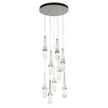  131100-SKT-STND-85-YJ0434 - Link 9-Light Blown Glass Pendant