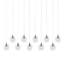  131203-SKT-LONG-10-ZM0709 - Ume 10-Light Pendant