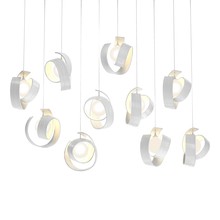  131208-SKT-LONG-02-GG0711 - Riza 10-Light Pendant