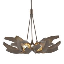  136502-SKT-MULT-05-BR-YE0352 - Corona Brass Accent Pendant