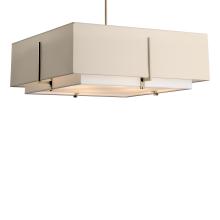  139635-SKT-MULT-84-SF2012-SA2401 - Exos Square Large Double Shade Pendant