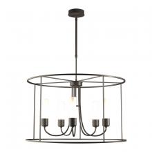 Hubbardton Forge 362010-SKT-STND-77-GG0392 - Portico Drum Outdoor Pendant