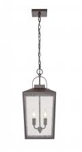  42655-PBZ - Devens 2-Light Outdoor Hanging Lantern Powder Coated Bronze