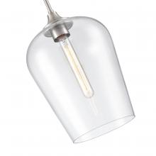  9741-BN - Ashford 1-Light Mini-Pendant light Brushed Nickel