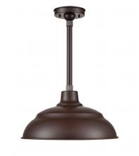  LEDRWHS17-ABR - R Series 1-Light LED Warehouse Shade Architect Bronze