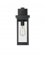 Millennium 42601-PBK - Barkeley 1-Light Outdoor Wall Sconce Powder Coated Black