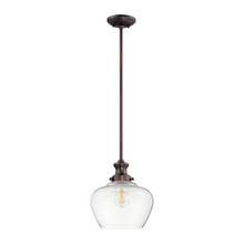  5711-RBZ - 1-Light Pendant light Rubbed Bronze