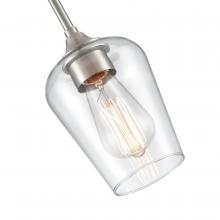  9731-BN - Ashford 1-Light Mini-Pendant light Brushed Nickel