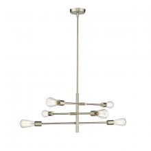  4246-MG - Decco 6-Light Pendant light Modern Gold