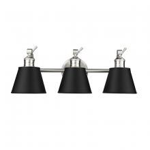  4463-BN - Layne 3-Light Vanity Brushed Nickel