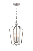  9823-SN - Ivey Lake 3-Light Pendant light Satin Nickel