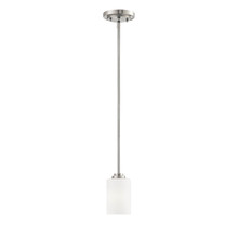  7251-SN - Bristo 1-Light Pendant light Satin Nickel