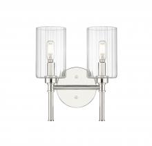  9922-PN - Chastine 2-Light Vanity Polished Nickel