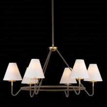  H984806-AGB/BRZ - POLLY Chandelier