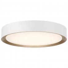  49972LEDDCS-MWH/ACR - 3CCTLED Flush Mount