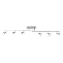  52043-BS - 6 Light Adjustable Track