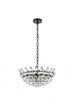  1104D18BK - Emilia 18 Inch Pendant in Black