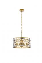  1108D16BR - Kennedy 16.5 Inch Pendant in Brass