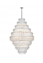 Elegant 1780D36C - Emilia 36 inch Chandelier in Chrome