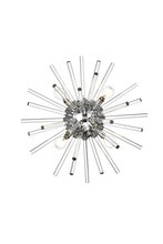  2502W18C - Sienna 18 Inch Crystal Rod Wall Sconce in Chrome