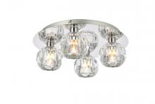  3509F14C - Graham 4 Light Ceiling Lamp in Chrome