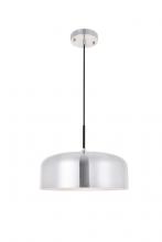  LD4072D14BN - Etude 1 light brushed nickel Pendant