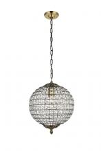  LD5025 - Earlene 1 light 12 inch antique bronze pendant