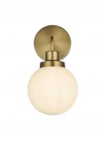  LD7030W8SG - Hanson 6 inch Wall Sconce in Satin Gold