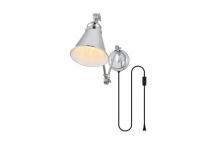  LD7328W6CH - Van 1 Light Chrome Swing Arm Plug in Wall Sconce