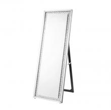  MR9123 - Sparkle 22 in. Contemporary Standing Full length Mirror in Clear