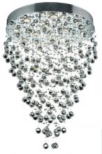  V2006D28C/RC - Galaxy 12 Light Chrome Chandelier Clear Royal Cut Crystal